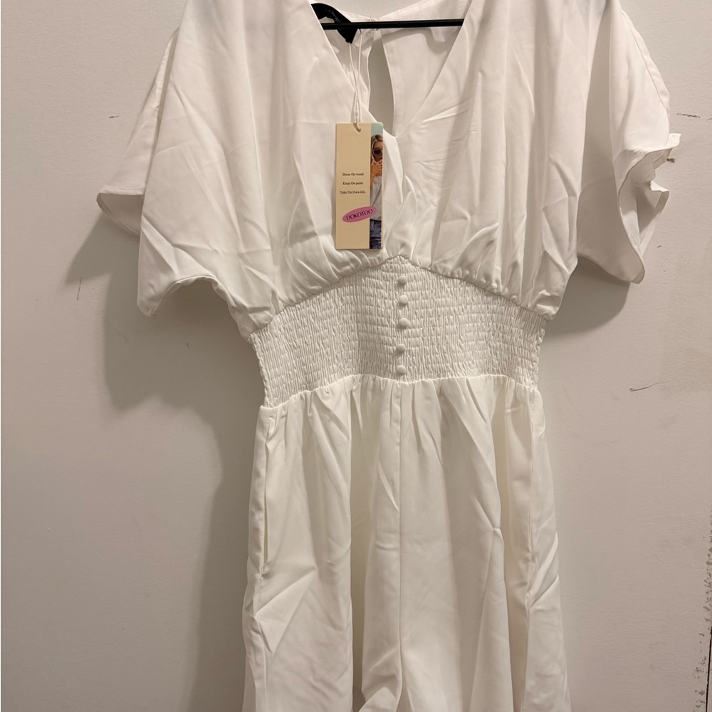 Elegant White Jumpsuit